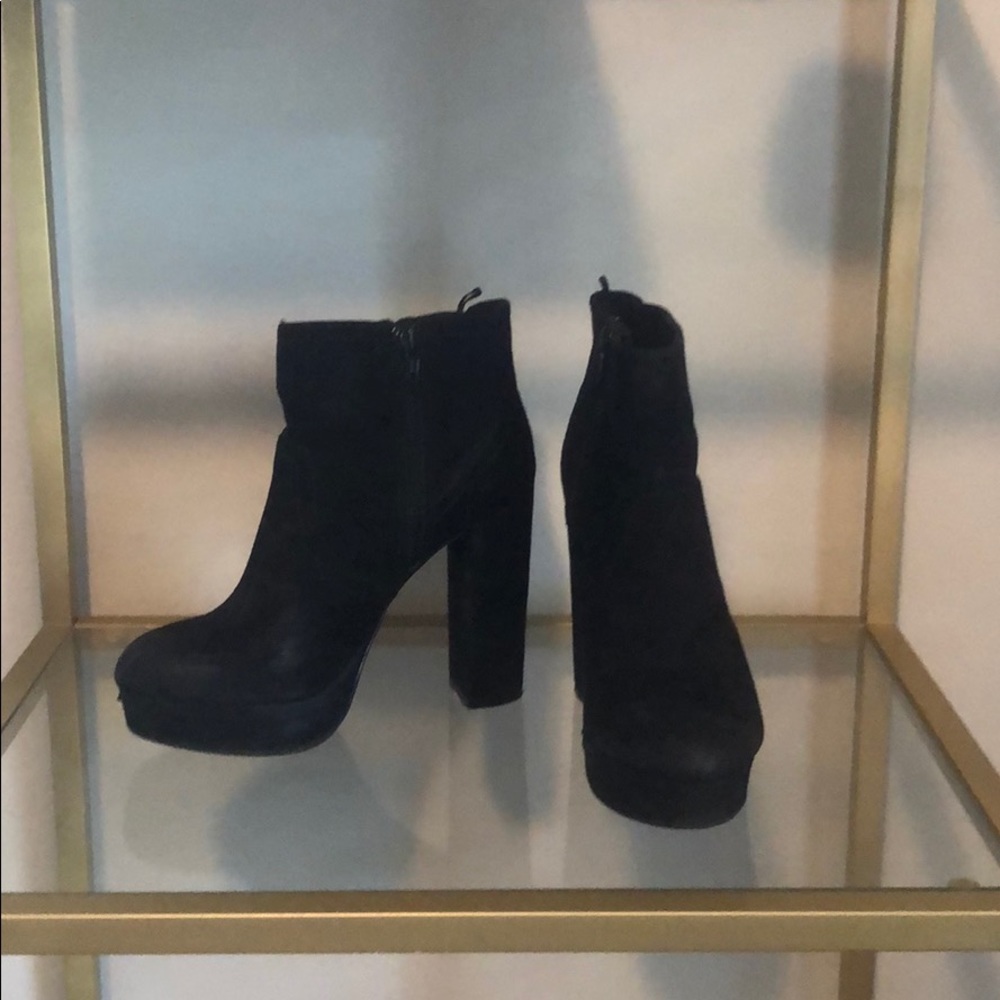 Black Heeled Booties